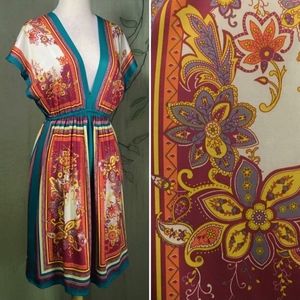 🚫SOLD🚫 Flying Tomato boho kaftan tunic dress